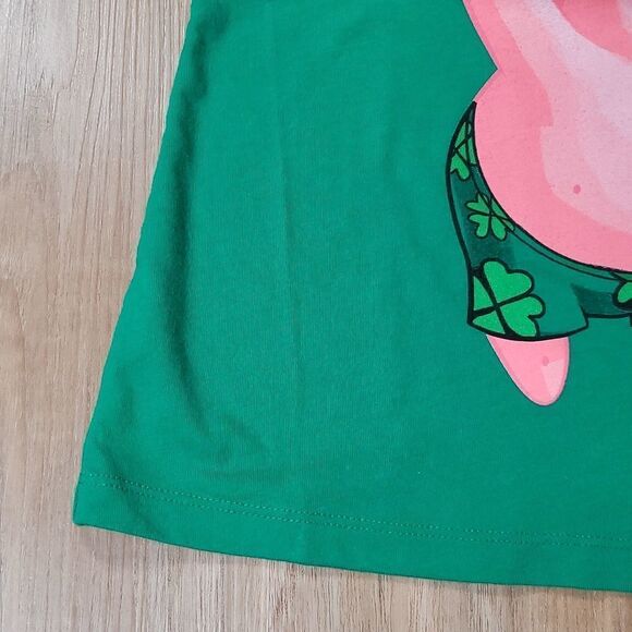 🔹️SpongeBob Green St. Patrick's Day Short Sleeve Tshirt Small - Picture 6 of 7